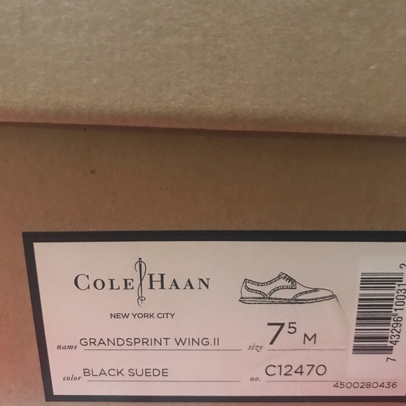 Cole Haan Mens Shoes Grand Wing II Wingtip Oxford - Picture 6 of 7